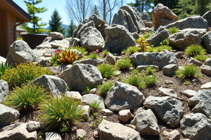 Alpinarium w ogrodzie: Jak stworzyć naturalny ogród skalny krok po kroku?