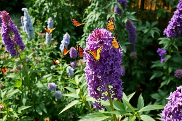 Budleja w ogrodzie: Aranżacje i kompozycje z innymi roślinami