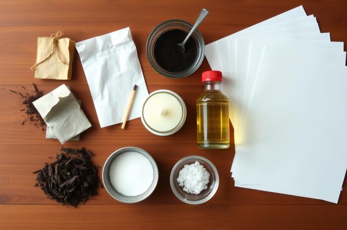 Jak postarzyć papier? 4 proste metody i efekt spalonej kartki