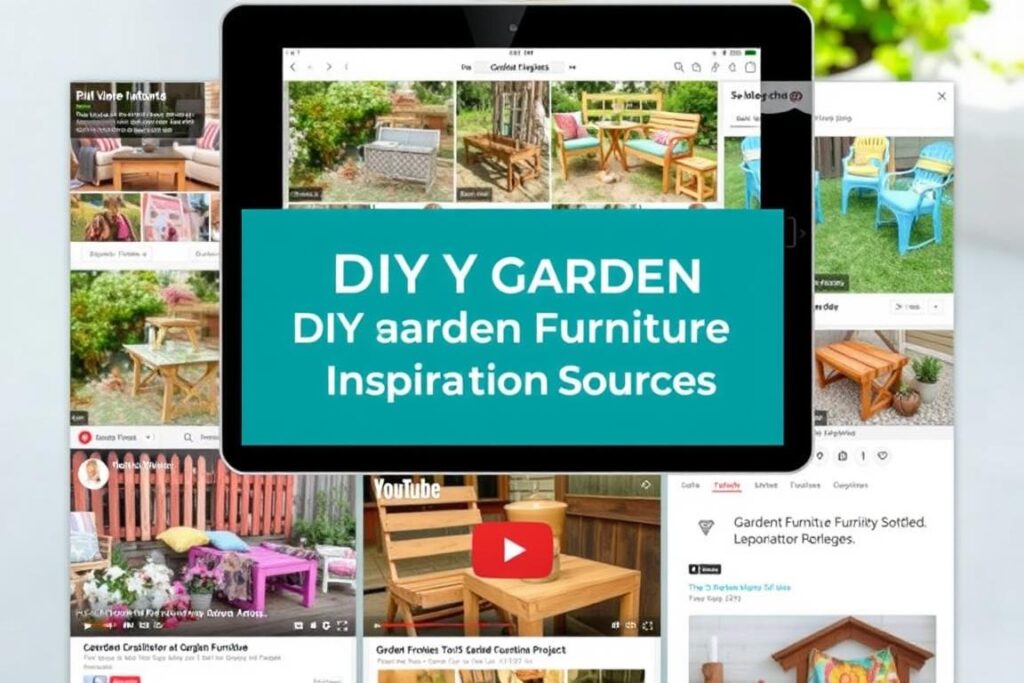 Przykładowa strona z inspiracjami do mebli ogrodowych DIY Przykładowa strona z inspiracjami do mebli ogrodowych DIY