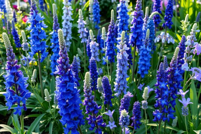 Rośliny o niebieskich kwiatach – 28 najpiękniejszych gatunków do ogrodu i na balkon