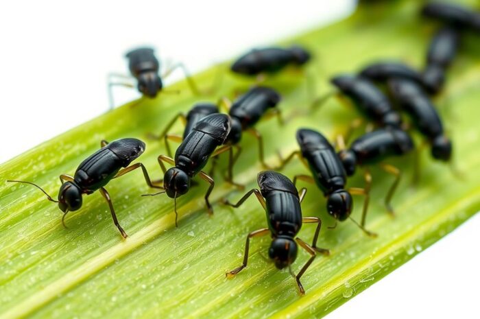 Małe czarne przecinki robaczki: identyfikacja, zwalczanie i najczęstsze pytania