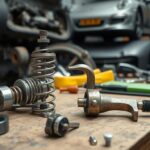 Domowy ściągacz do sprężyn i klucz do filtra oleju - narzędzia DIY