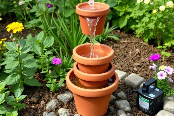 Jak zrobić fontannę z doniczki – prosty poradnik dla początkujących