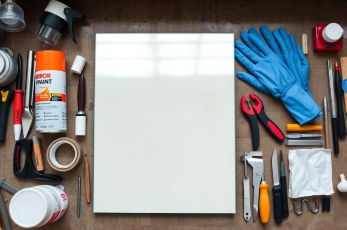 Jak zrobić lustro z szyby? Modne wzory DIY na ścianę w 3 krokach