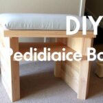 Podest do pedicure wykonany samodzielnie w domowych warunkach