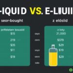 Porównanie kosztów gotowego liquidu i samodzielnie przygotowanego liquidu do e-papierosa