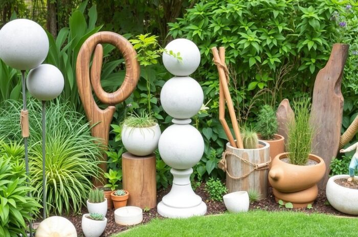 Ozdoby do Ogrodu DIY: 25+ Inspiracji na Dekoracje z Betonu